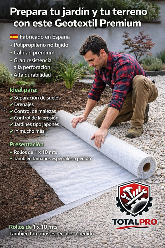 Geotextil TPNT11 rollo 10 m2