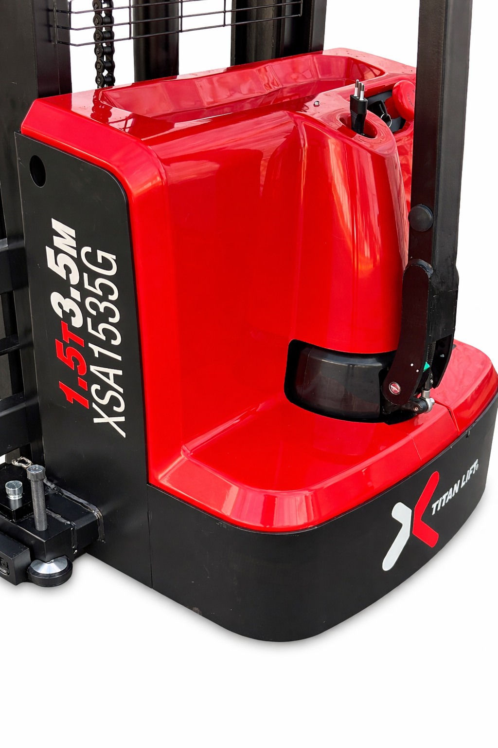 Apilador Eléctrico Titan Lift Base Ajustable XSA1535G – 1.5T – 3.5 m