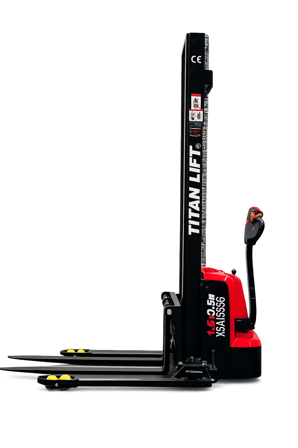 Apilador Eléctrico Titan Lift Base Ajustable XSA1535G – 1.5T – 3.5 m