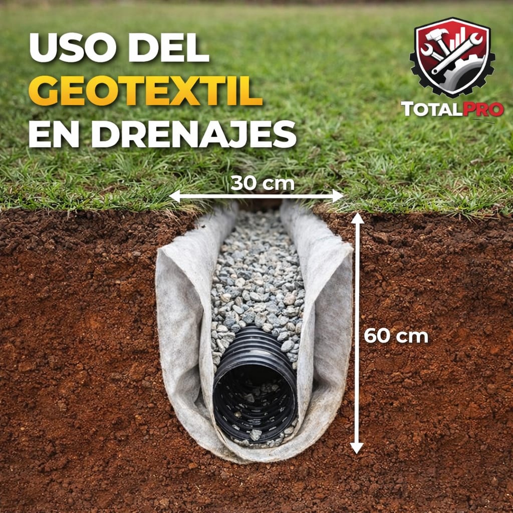 Geotextil TPNT11 rollo 10 m2